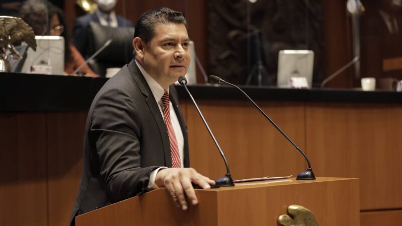 Alejandro Armenta, el ungido para presidir el Senado