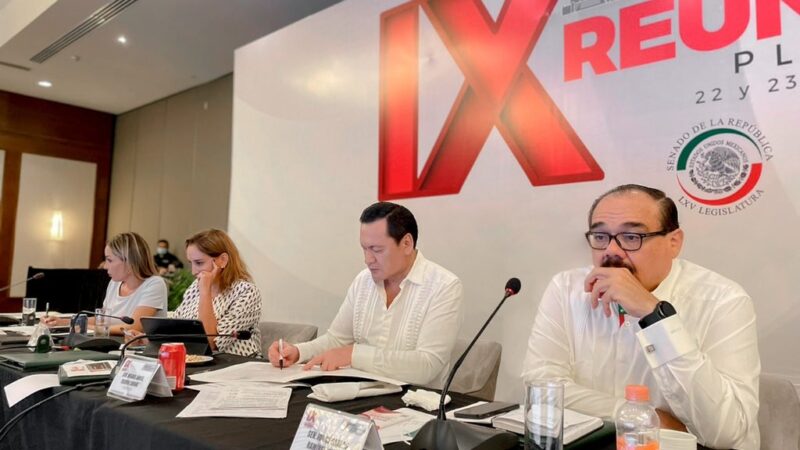 Senadores del PRI respaldan a Jesús Murillo