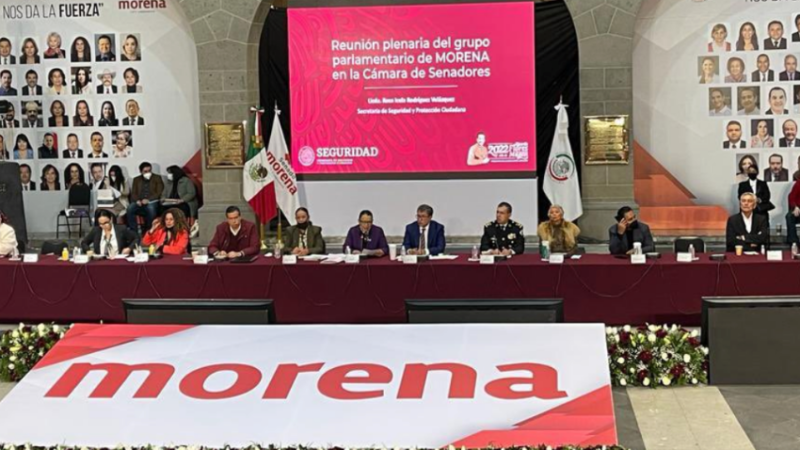 Funcionarios brillaron por su ausencia en Plenaria de senadores de Morena