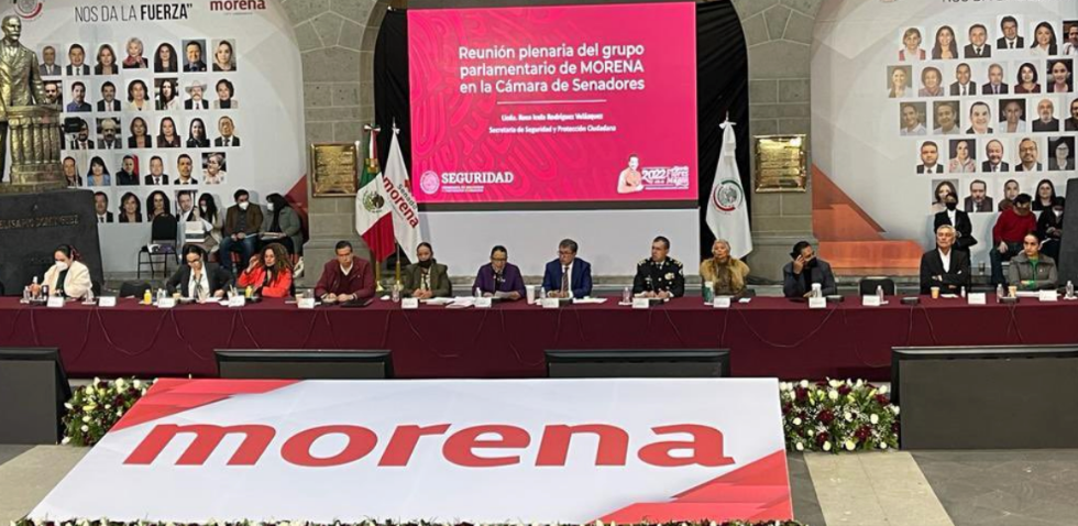 Funcionarios brillaron por su ausencia en Plenaria de senadores de Morena