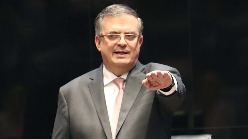 Cuestionan a Marcelo Ebrard sobre tráfico de armas, estupefacientes y cambio climático  