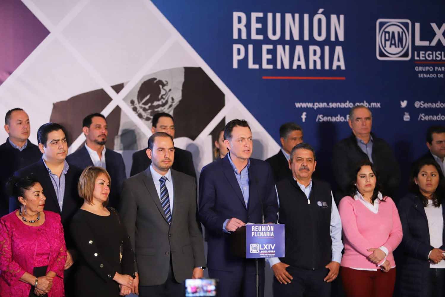 En el senado no permitiremos la imposición con reformas electorales: senadores panistas