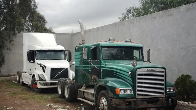 Más golpes a la delincuencia: Secretaría de Seguridad Pública de Hidalgo desmantela bodega donde almacenaban tractocamiones robados