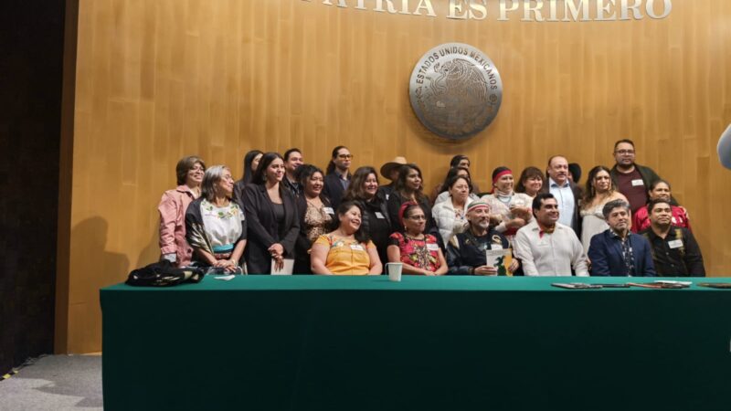 Pueblos indígenas alzan la voz en San Lázaro: “La resistencia sigue viva”