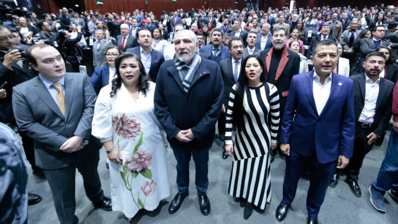 Congreso General rinde homenaje póstumo al senador Gustavo Sánchez Vázquez