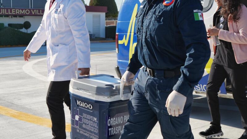 Segunda procuración multiorgánica en Hidalgo beneficia a pacientes en espera de trasplante